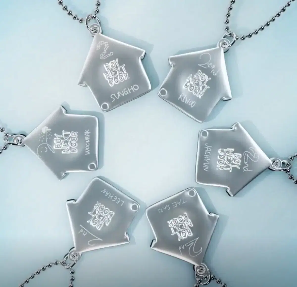 BOYNEXTDOOR イハン NECKLACE SILVER